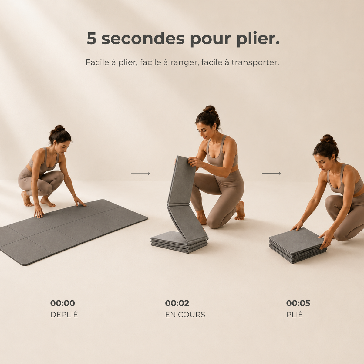 KOSHA Fold - Tapis pliable premium