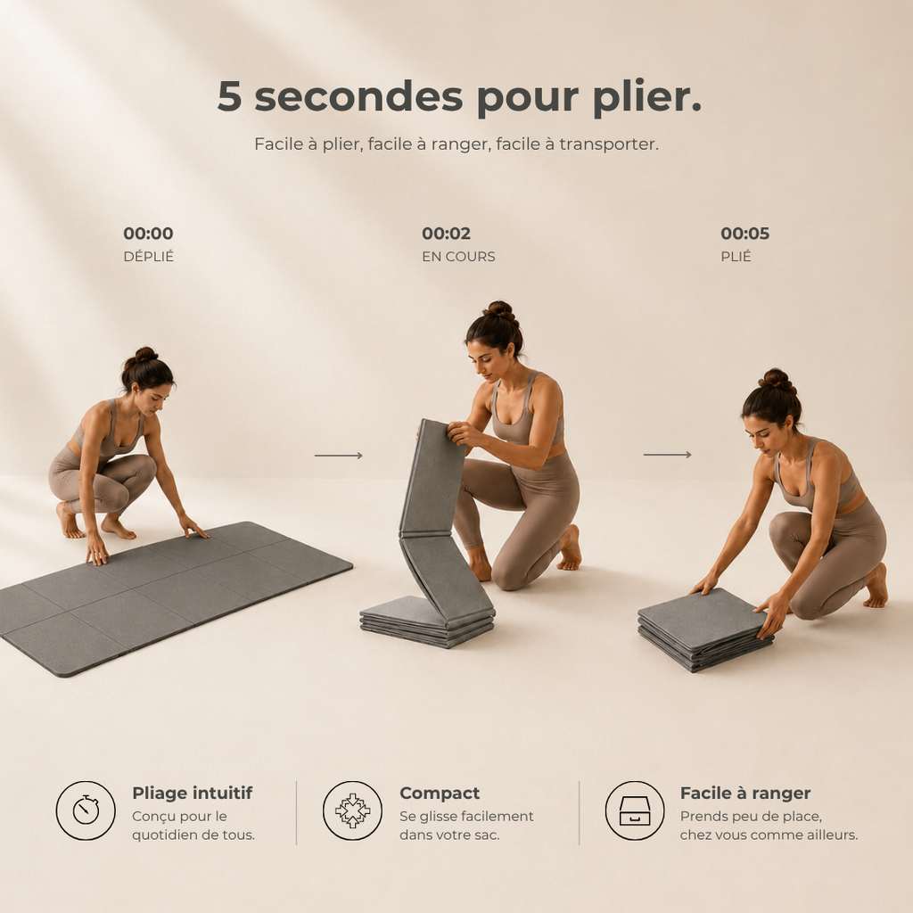 KOSHA Fold - Tapis pliable premium